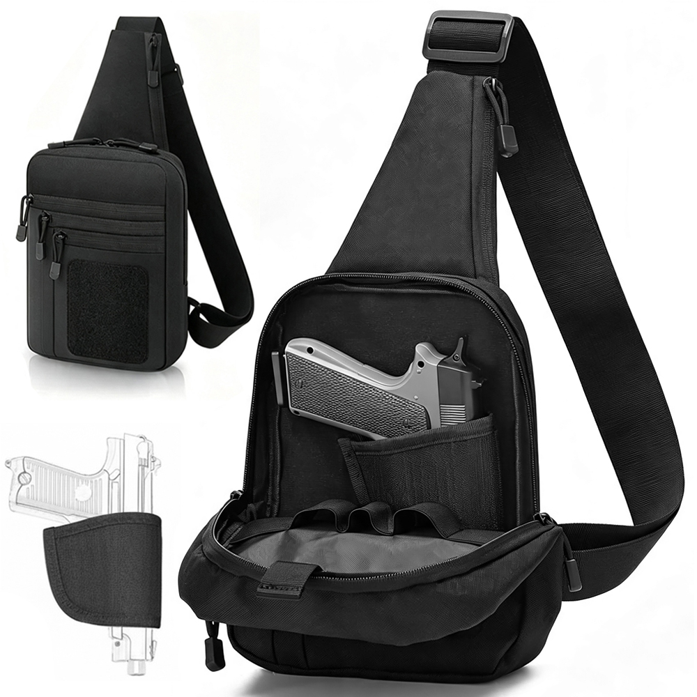 Edc Carry Gun - Concealed Carry Chest Gun Bag Pistol
