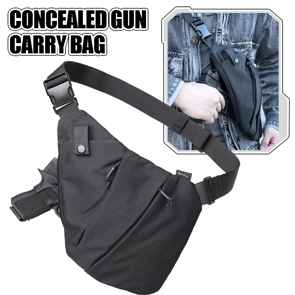 Edc Carry Handgun - Tactical Concealed Gun Carry Bag Men's