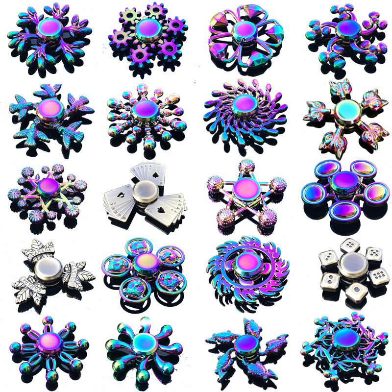 Fidget Spinner Bearing - Cầu Vồng Fidget Spinner Kim Loại