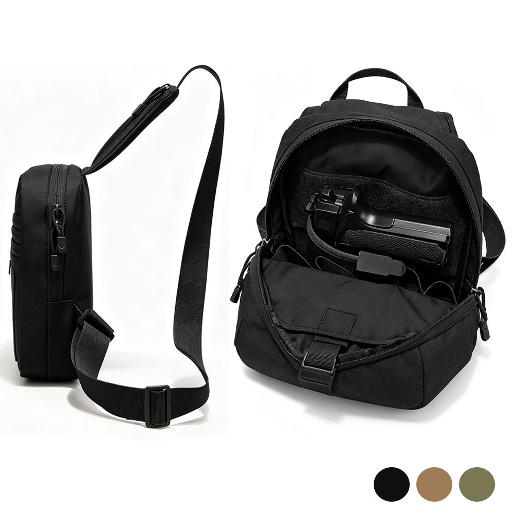 Edc Carry Handgun - Tactical Chest Bag Crossbody Shoulder Bag