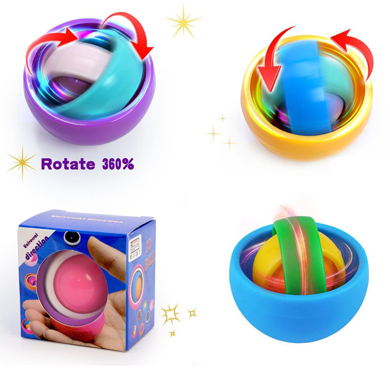 Fidget Spinner Bearing - Spinner Gyro Ball Infinite Flip Universal