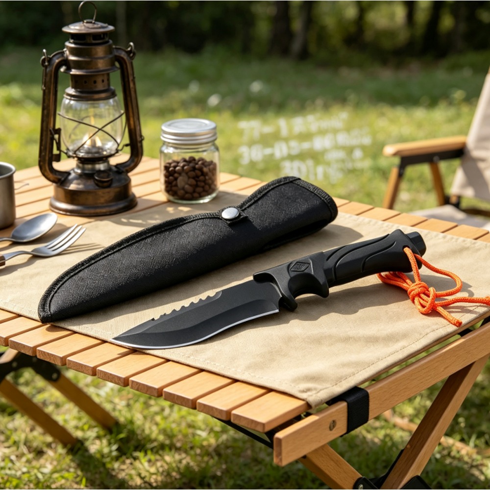 Multi-Purpose Camping Survival - đánh giá và giá Edc Carry Fixed Blade