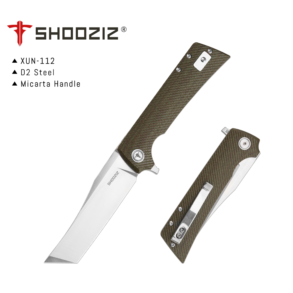 Shooziz XUN112 EDC Folding Kni - đánh giá và giá Edc Carry Clip