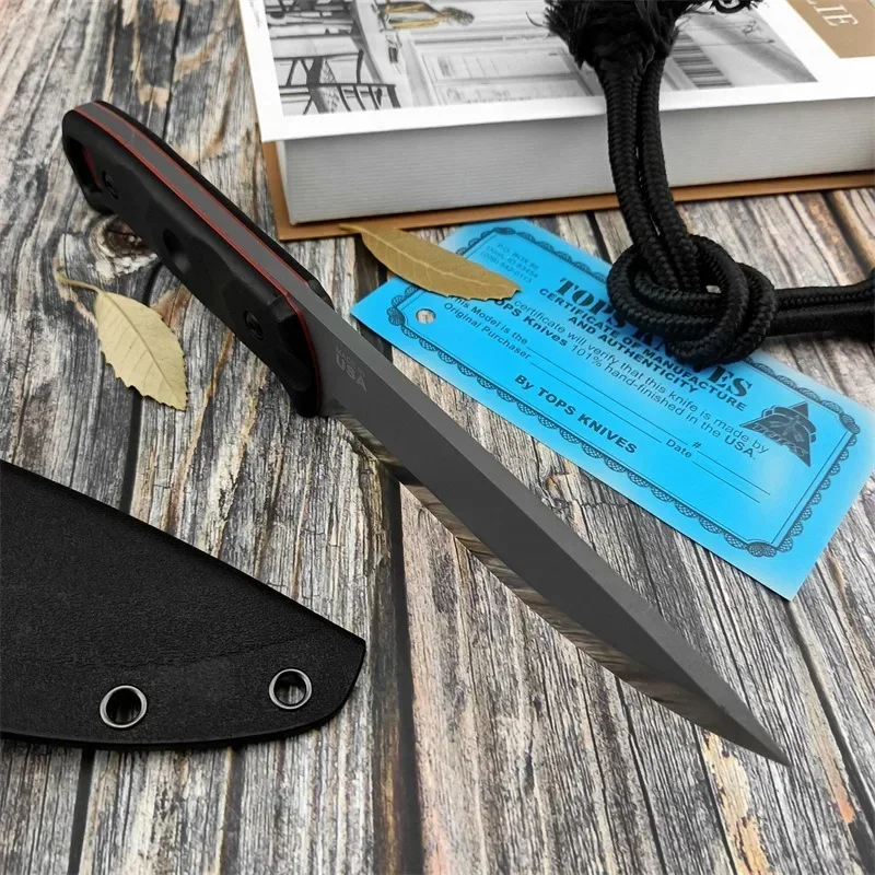 Portable D2 Steel Fixed Blade  - đánh giá và giá Edc Carry Fixed Blade