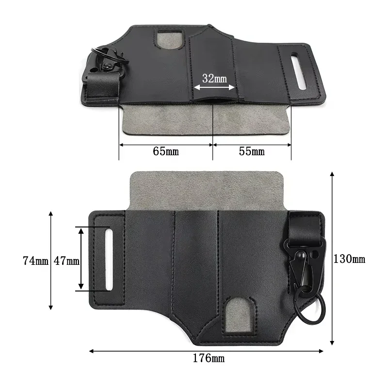 EDC PU Leather Tool Pouch Mult - đánh giá và giá Leather Edc. Carry Pouch