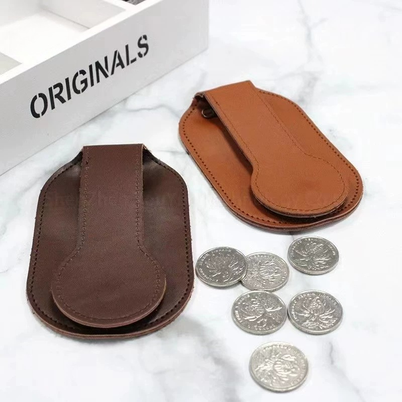 Women Foldable EDC Coin Purse  - đánh giá và giá Leather Edc. Carry Pouch