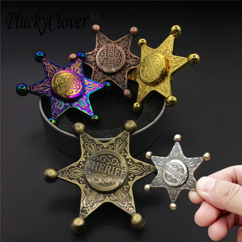 Hexagonal Star Metal Fingertip - đánh giá và giá Fidget Spinner Bearing