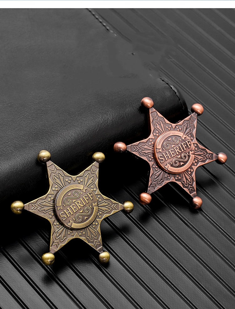 Hexagonal Star Metal Fingertip - đánh giá và giá Fidget Spinner Bearing