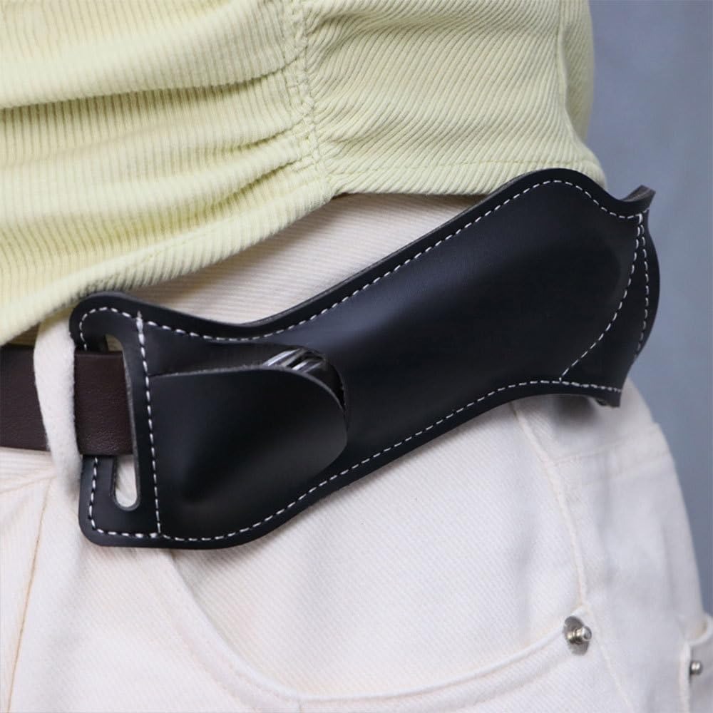 Tactical EDC Folding Knife She - đánh giá và giá Leather Edc. Carry Pouch