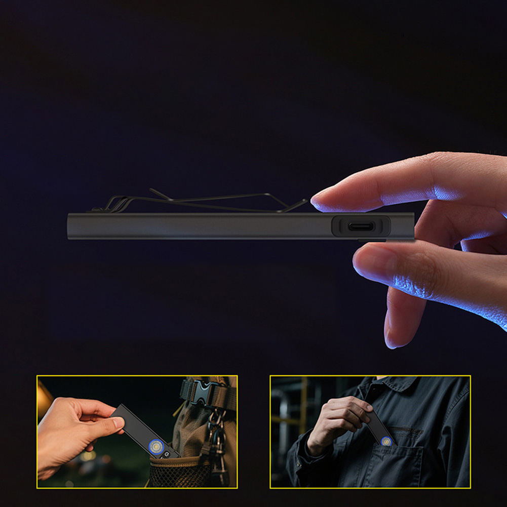 650 Lumen USB-C Flashlight Rec - đánh giá và giá Edc Carry Clip