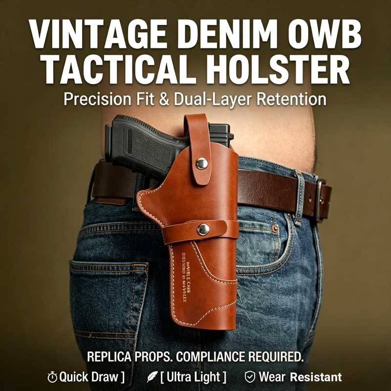 Vintage Leather Revolver Holst - đánh giá và giá Edc Carry Belt Leather