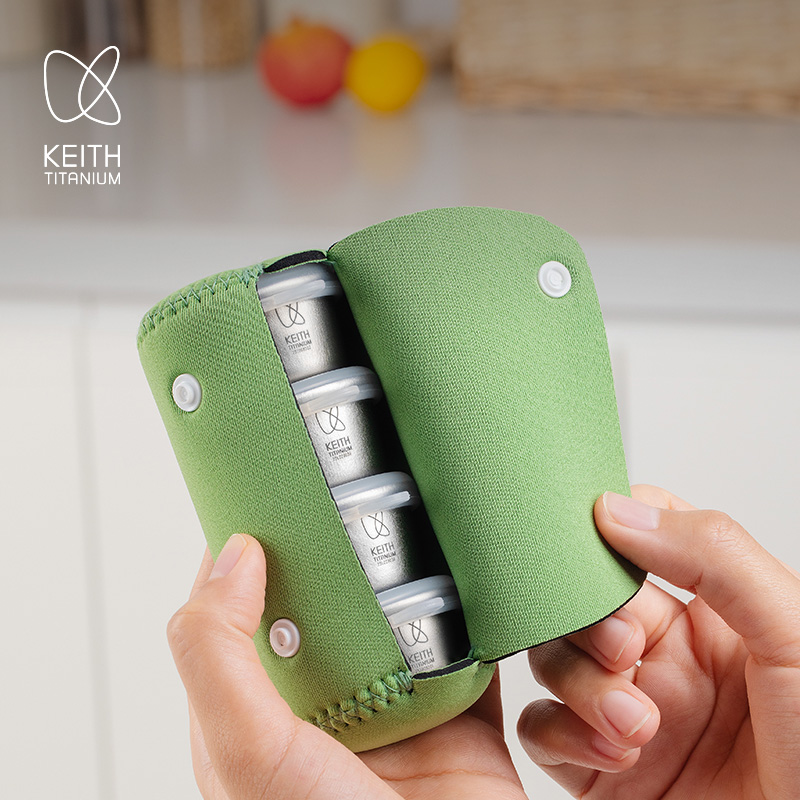 KEITH 4Pcs Mini Pure Titanium  - đánh giá và giá Appendix Carry Edc