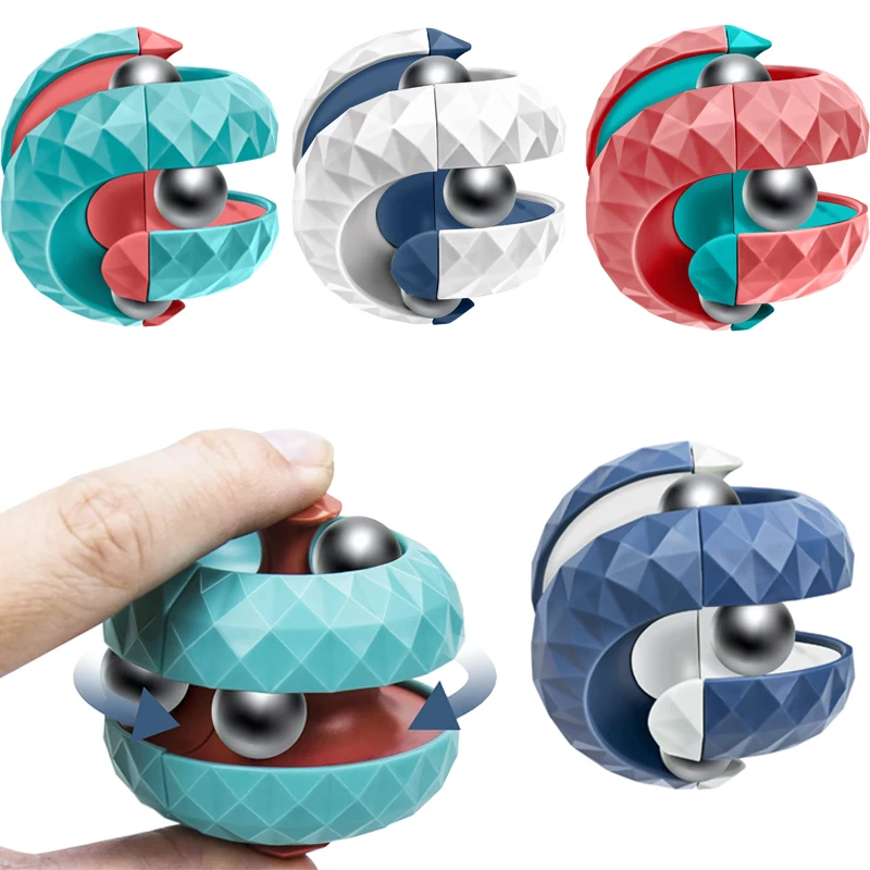 Decompression Orbit Ball Cube  - đánh giá và giá Fidget Spinner Bearing