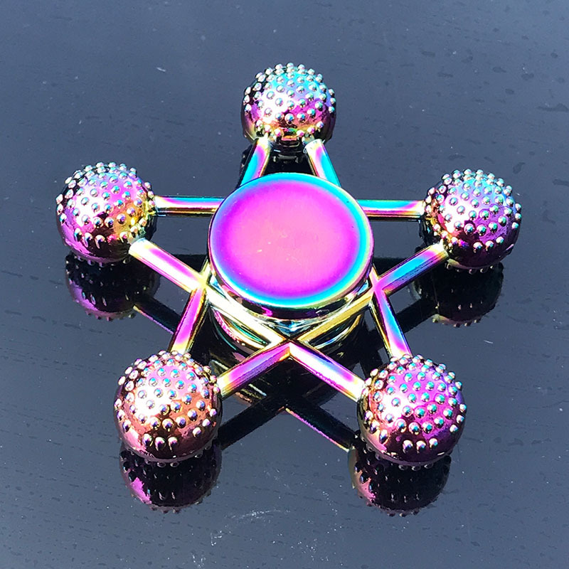 Cầu Vồng Fidget Spinner Kim Lo - đánh giá và giá Fidget Spinner Bearing