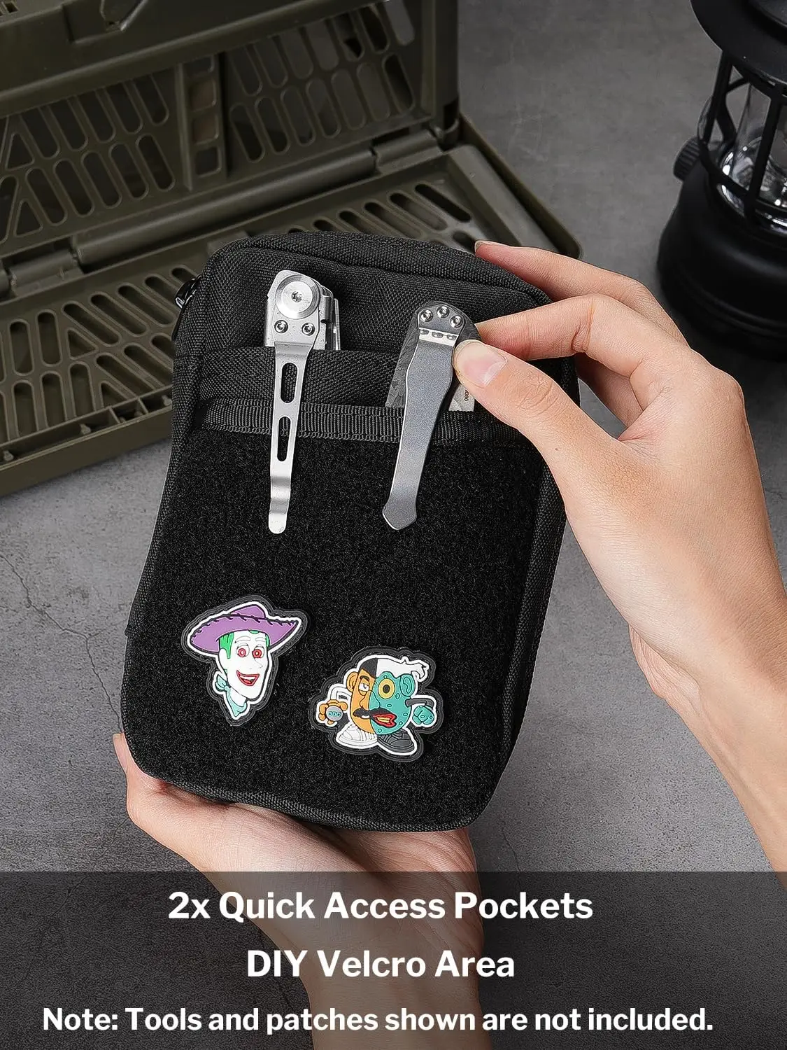 VIPERADE VE32 EDC Pouch, Pocke - đánh giá và giá Appendix Carry Edc