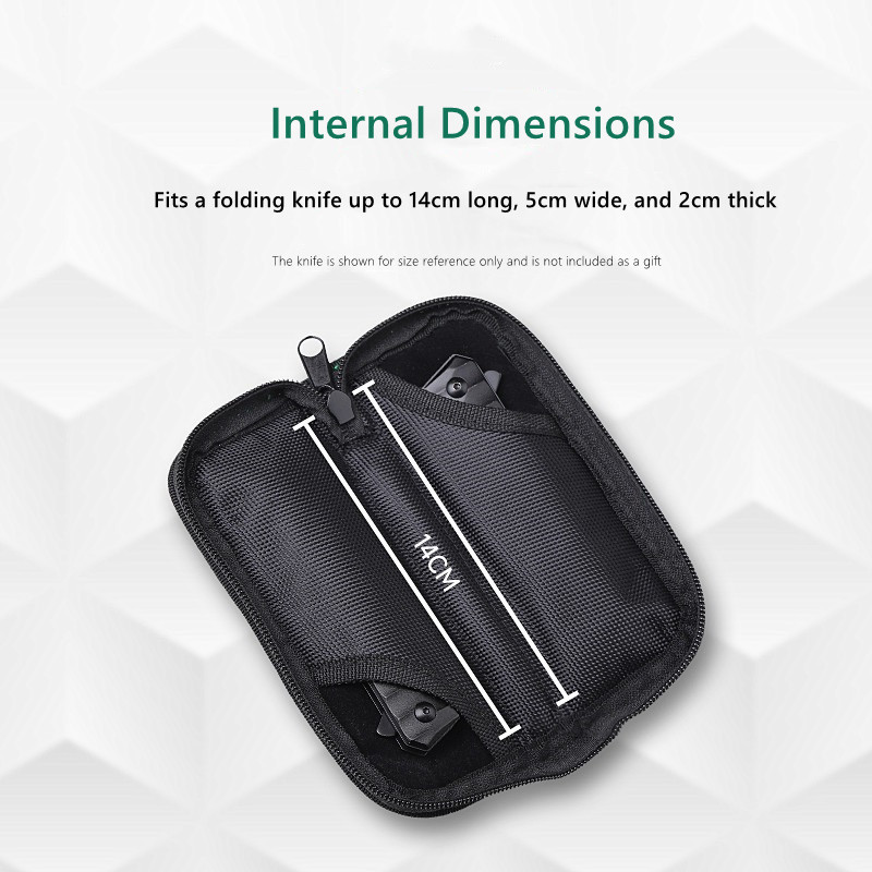 EDC Knife Pouch, Nylon Folding - đánh giá và giá Appendix Carry Edc