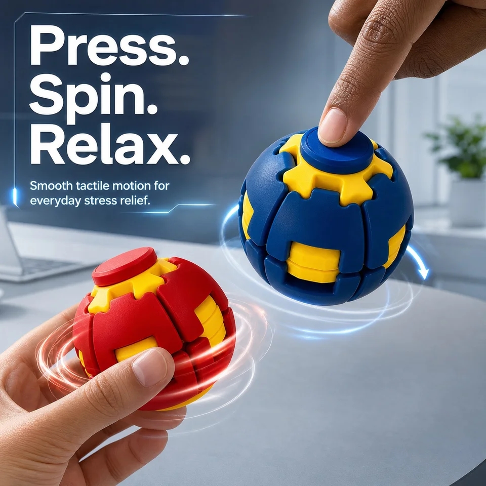 Mini Portable 3D Printed Fidge - đánh giá và giá Fidget Spinner Bearing