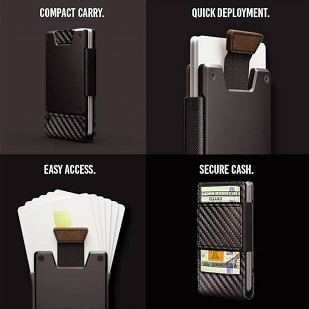 OUIO Men's RFID Blocking Minim - đánh giá và giá Money Clip Magnetic