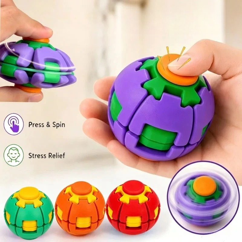 Press & Spin Fidget Spinner Ba - đánh giá và giá Fidget Spinner Bearing