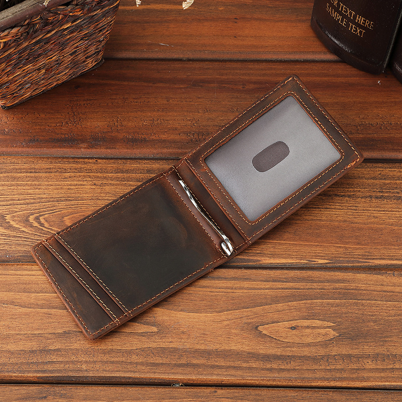 Genuine Leather Money Clip Wal - đánh giá và giá Money Clip Magnetic